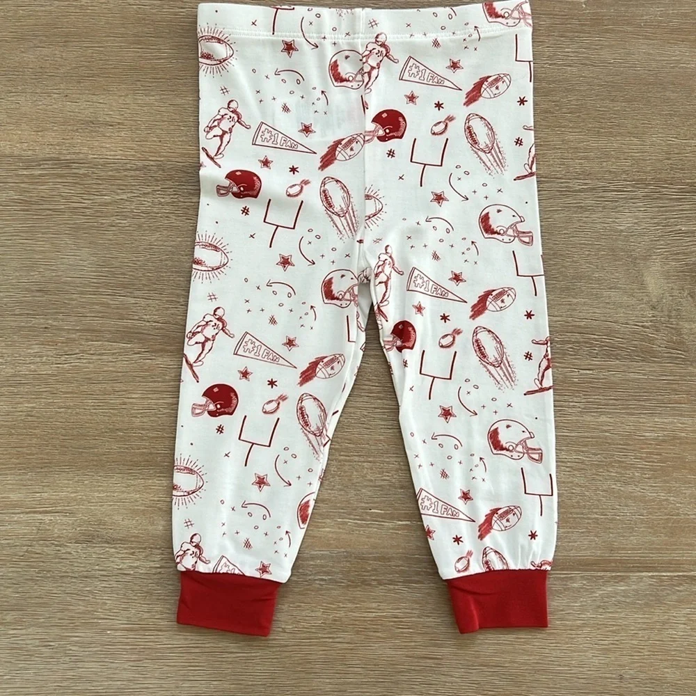 Magnetic Me Toddler Pajama Set Modal 5T Football